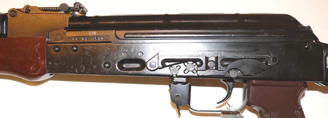 AK-74 left view